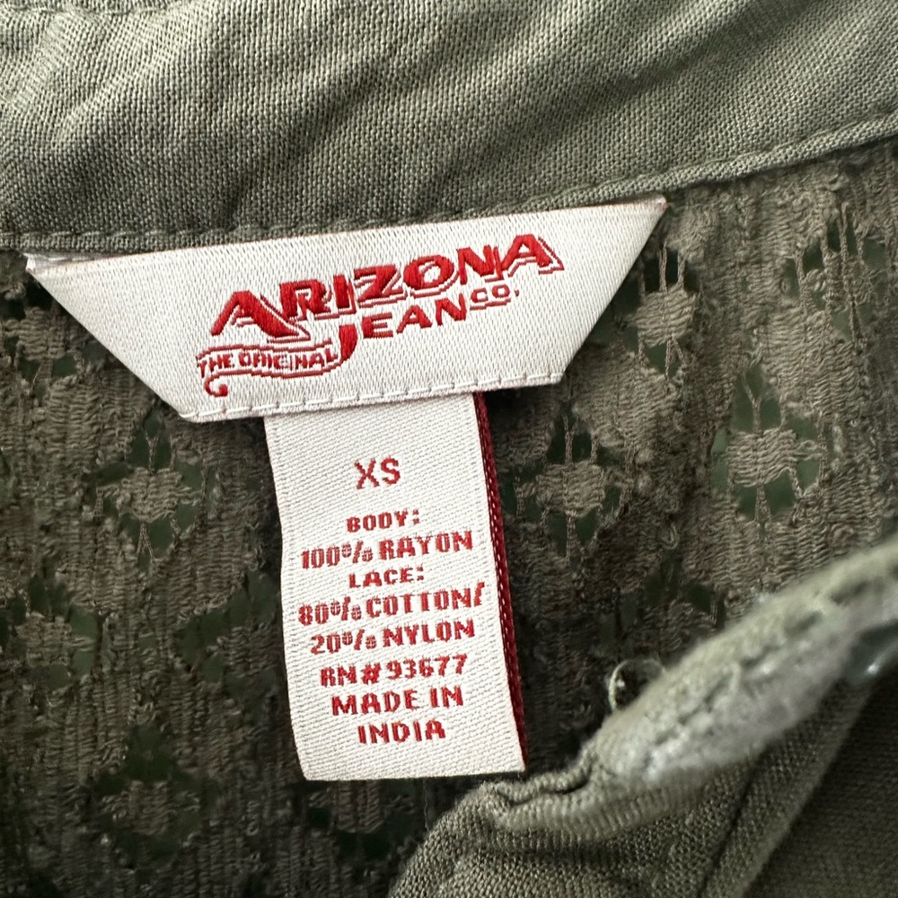 Arizona Jeans Army Green Tank